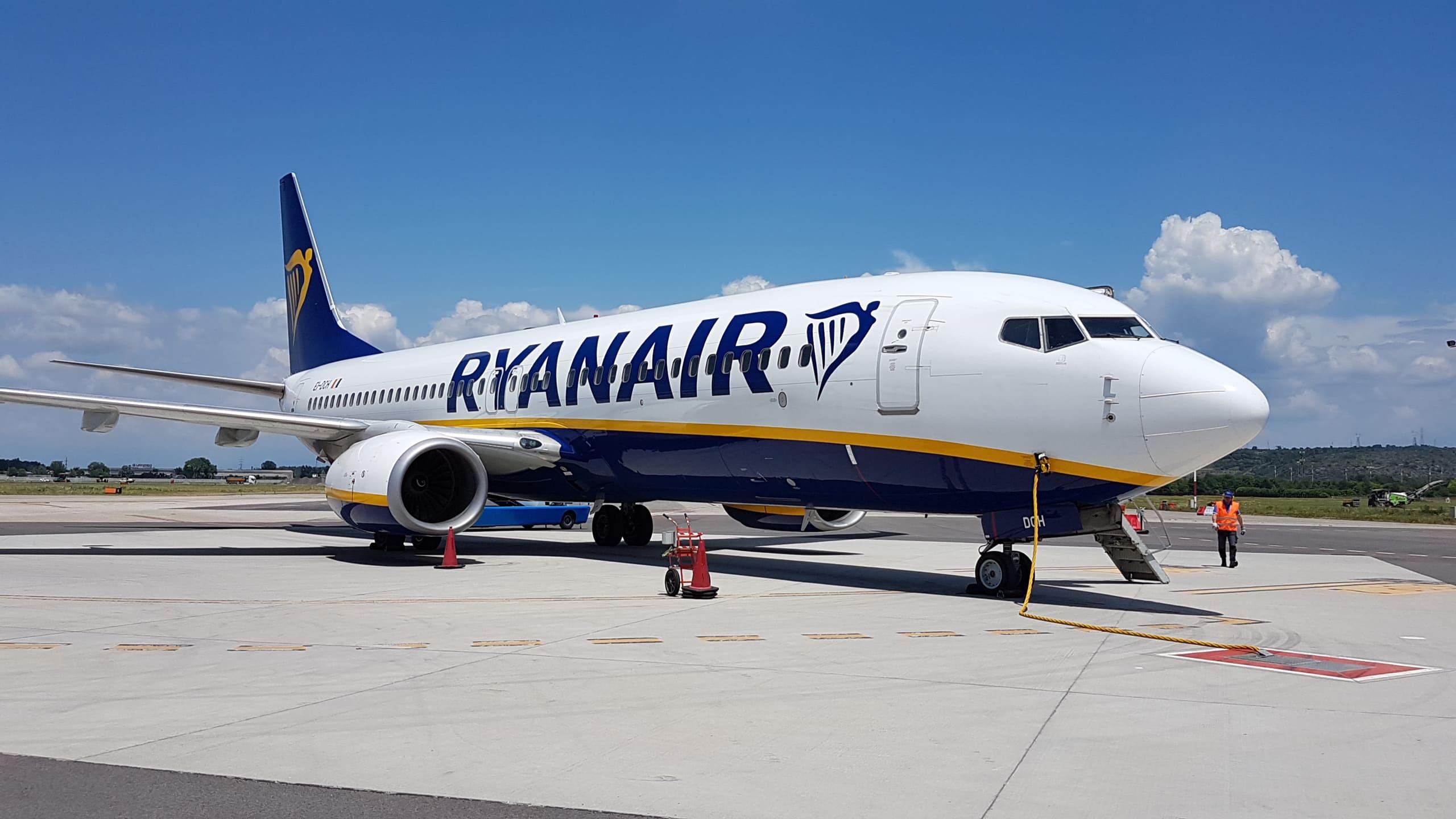 Immagine per Ryanair rilancia sull'aeroporto di Ronchi, nuovo collegamento con Bruxelles